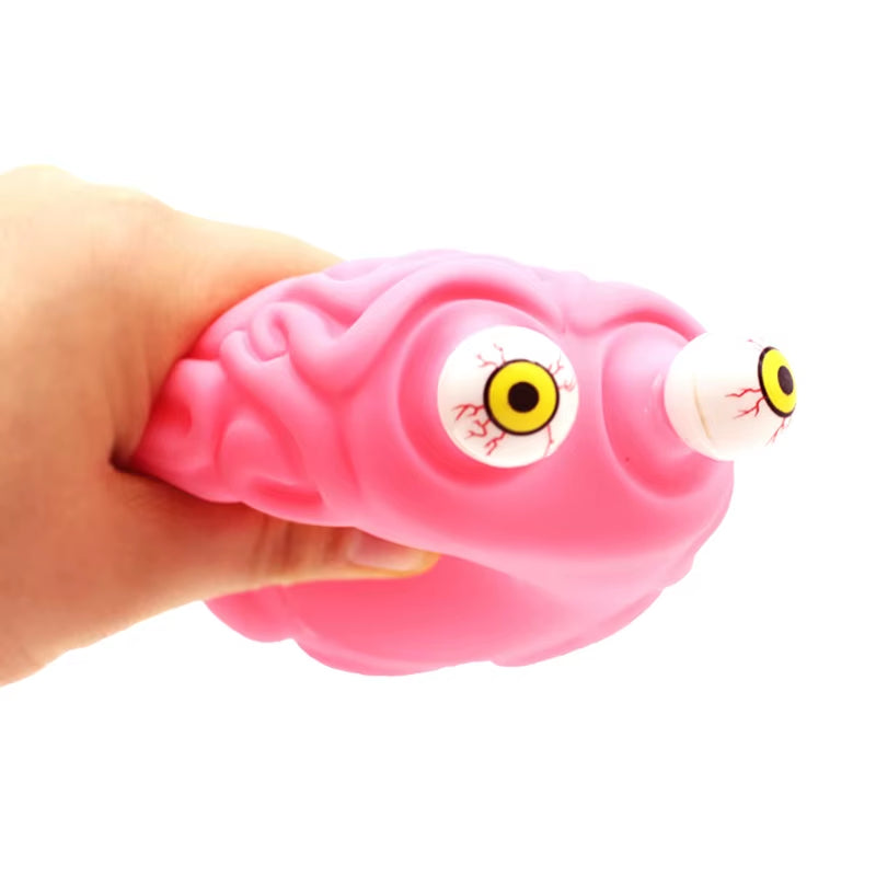 Anti Stress Flippy Brain Squishy Eye Popping 