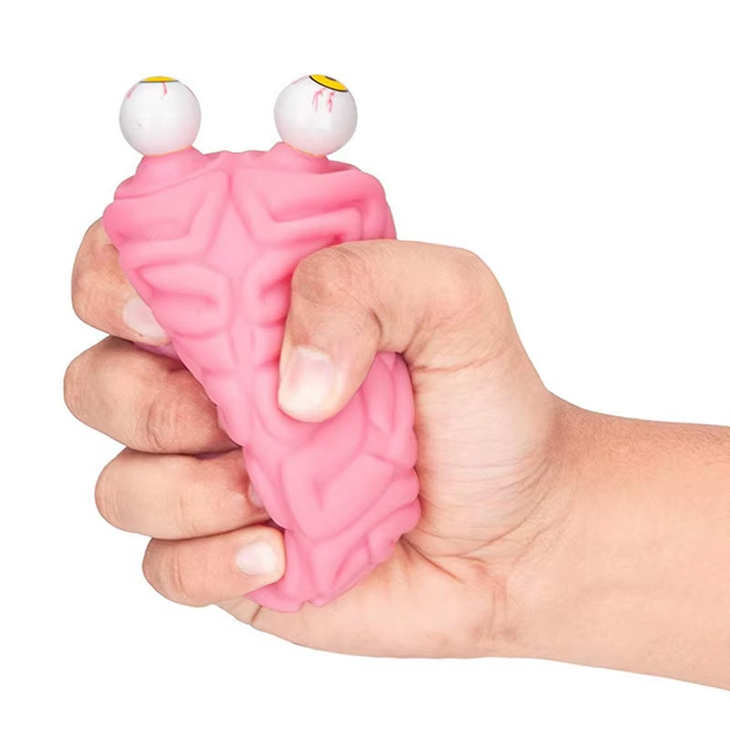 Anti Stress Flippy Brain Squishy Eye Popping 