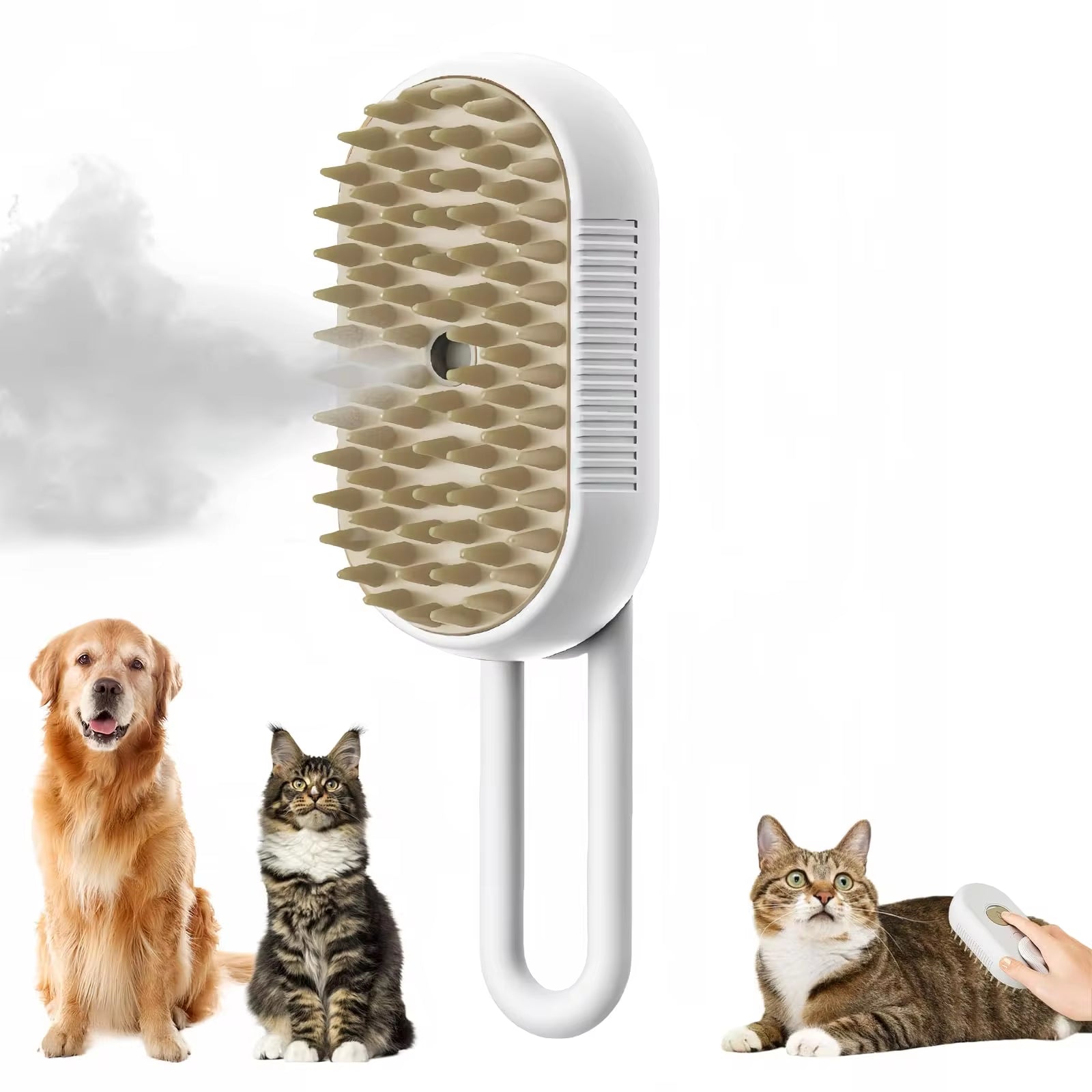 3 in 1 Pet Brush Cat Steam Brush 