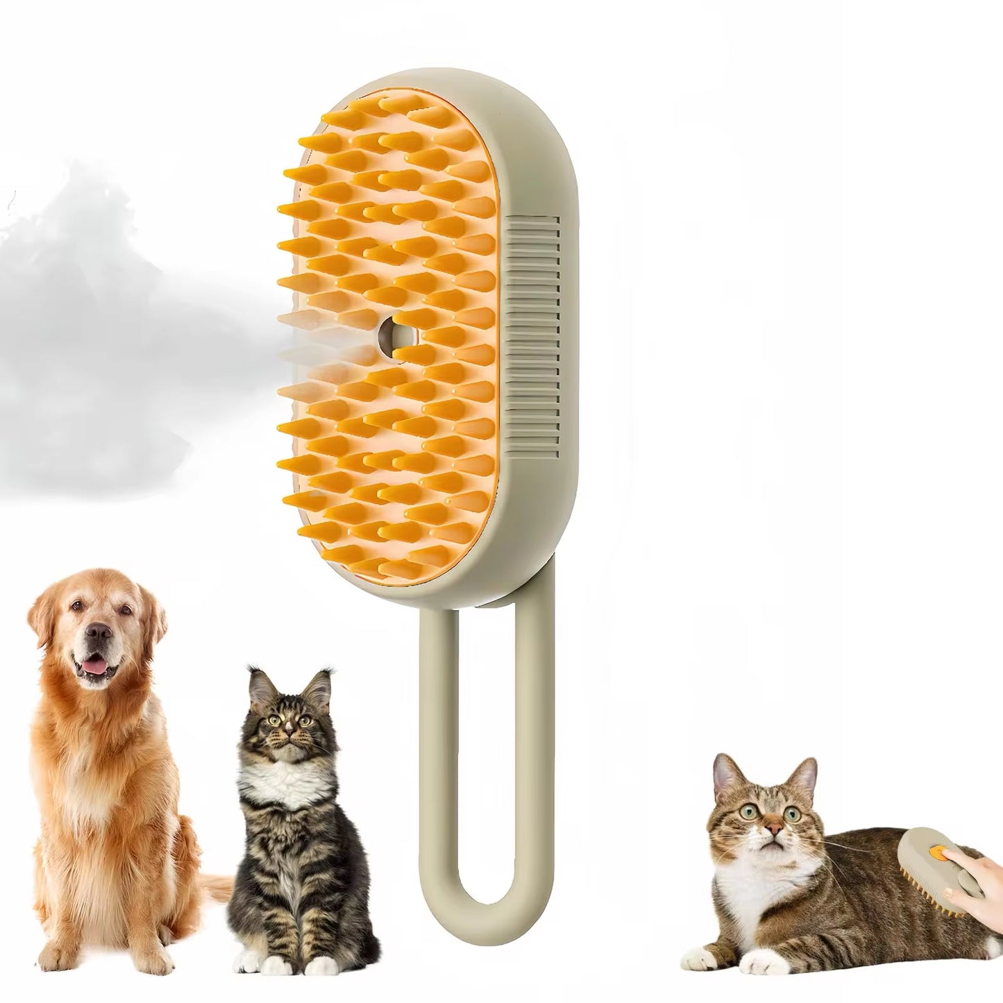 3 in 1 Pet Brush Cat Steam Brush 