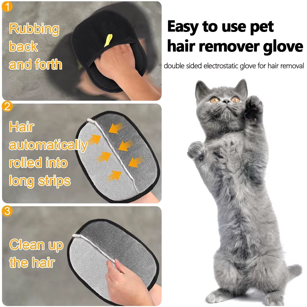 Pet Cleaning Glove - Enjoy mess-free cuddles
